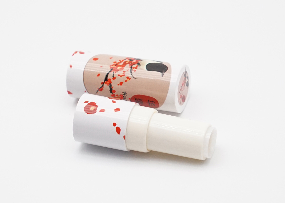 Трубки бальзама губы картины 3.8g шинуазри Compostable