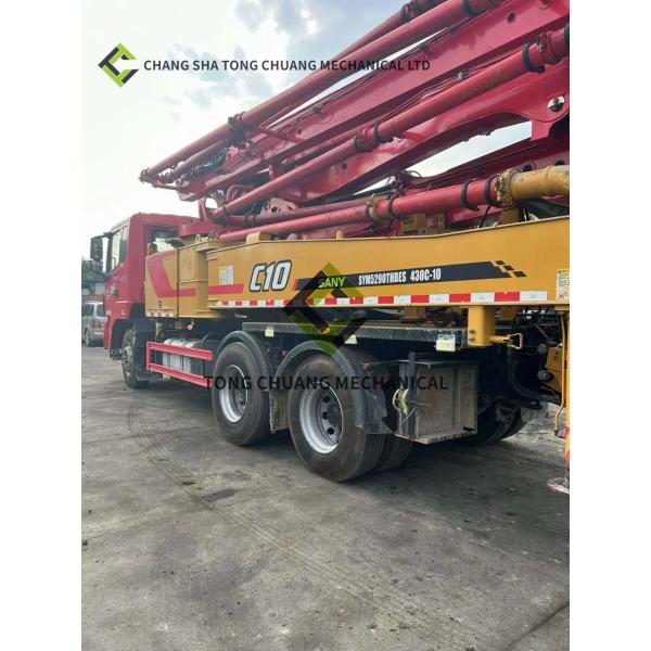 Sany Heavy Industry SYM5290THBES 430C-10 Concrete Pump Truck 5 Oil Cylinder 5 Mast