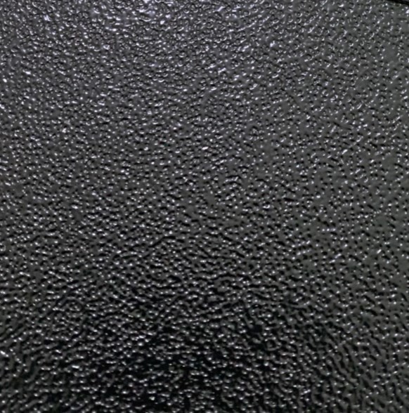 Wrinkle Texture RAL9005 Moire Powder Coating for Electrical Cabinets via Electrostatic Spray