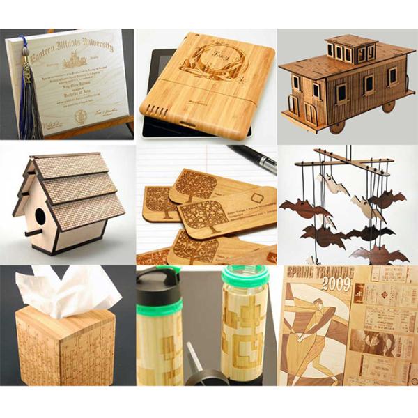 Деревянный акриловый автомат для резки 100W 130W лазера 1410 с системой Ruida