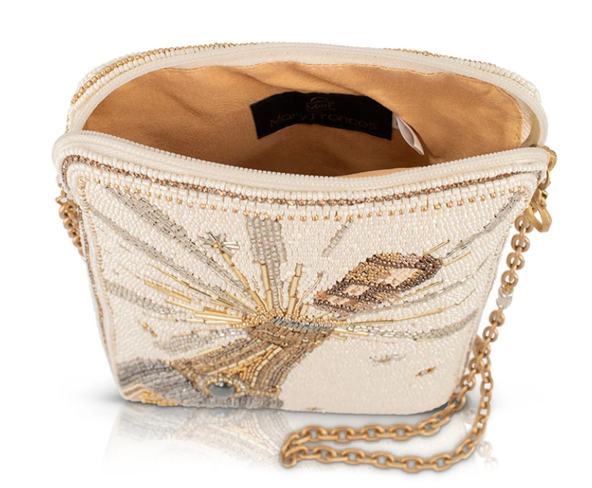 Bubbles & Bliss Crossbody Handbag Baeded phone bag