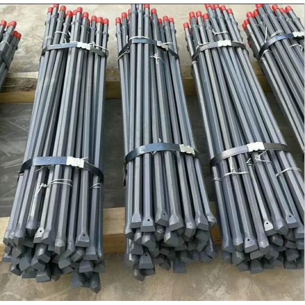 Jackleg rock steel Integral Drill Rod 400mm to 8000mm Legnth