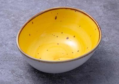 CIQ Certificate Two Tone Color Ceramic Bowl Set 7.5 6 5