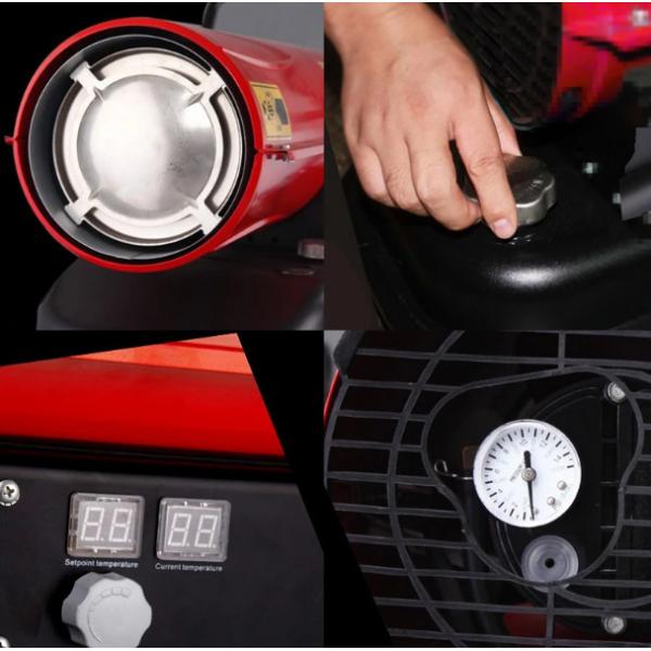 Подогреватель парника передвижного цыпленка топлива небольшой с термостатом