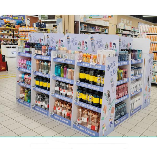 Customized Paper Counter Top Display Box for Eco-friendly PDQ Retail Cardboard Display