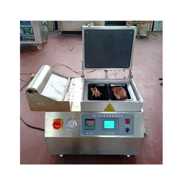 Jinyi Dq300vst High Speed Pack Tabletop Meat Vacuum Skin Packing Machine