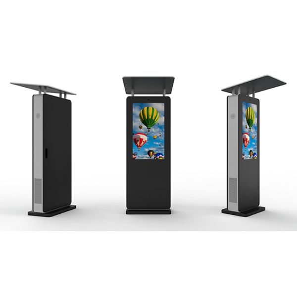 43 inch touch canopy electronic station sign outdoor lcd display price