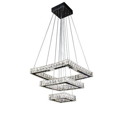 4000k LED Crystal Chrome Modern Pendant Light pour le salon