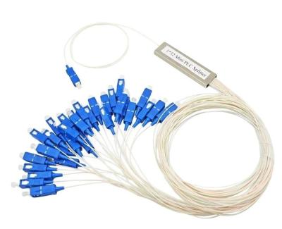 PLC FBT Fiber Optic Cable Splitter 1*8 FTTX With Photolithography Technology