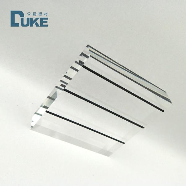 Прозрачный 8 мм гибкий звукоизоляционный акриловый лист усиленная акустика