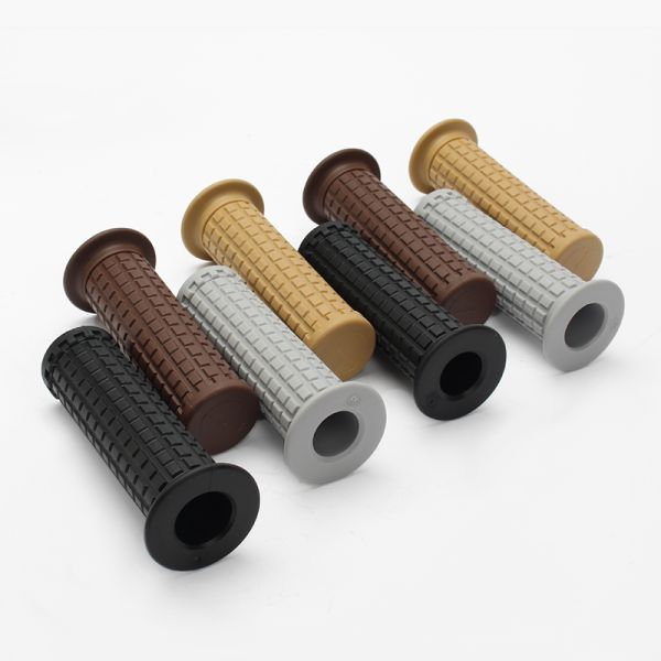 Custom Soft Mountain Dirt Bicycle Dirtbike Bike Motorcycle Silicone Rubber Handlebar Handle bar End Plug Grips Cover