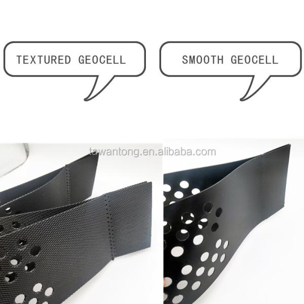 330mm-1000mm расстояние сварки геоцель для удержания стены высокая прочность и гладкость