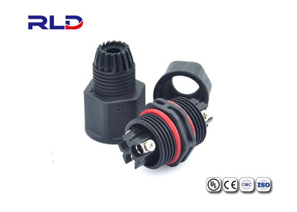 Screw Waterproof Led Connectors 2PIN 3PIN 4PIN IP68 Waterproof Cable Connector
