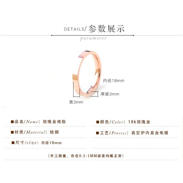 Elegant Fashion Jewelry 18k Rose Gold Plated Couple Engagement Rings