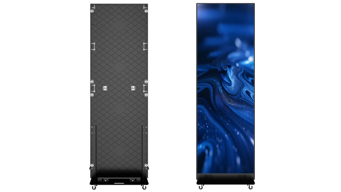 COB Advertising Poster LED Screen Display High Contrast Module Seamless Splicing