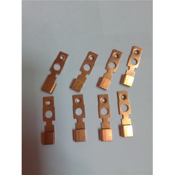 Los dados de sacador de cobre amarillo de la chapa de la aleación, progresivos mueren y sellando las piezas WEDM