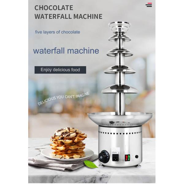 Chocolate Tempering Melting Machine Fully Automatic Commercial Chocolate Fountain Machine
