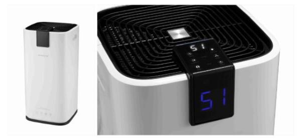 Commercial 12L / Day R290 Dehumidifier Portable Refrigerant Interior Dehumidifier