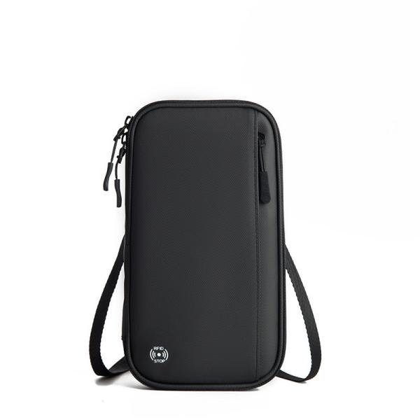 NEW MULTI-FUNCTIONAL CARD BAG FOR OVERSEAS TRAVEL PORTABLE DOCUMENT BAG RFID WATERPROOF MULTI-CARD NECK