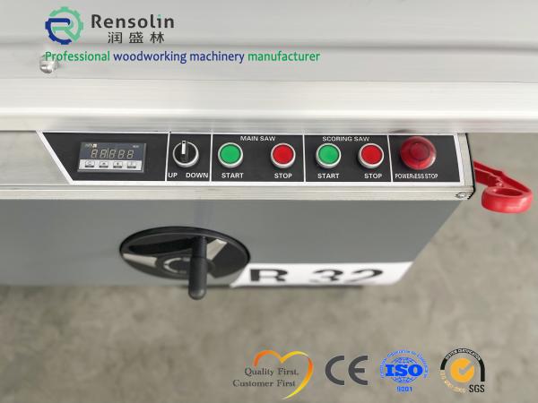 Sliding Table Precision Panel Saw 220V Melamine Board Wood Cutting Machine