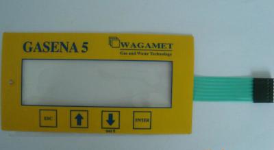 Teclado amigável do interruptor de membrana da abóbada do metal de Eco/único interruptor de membrana