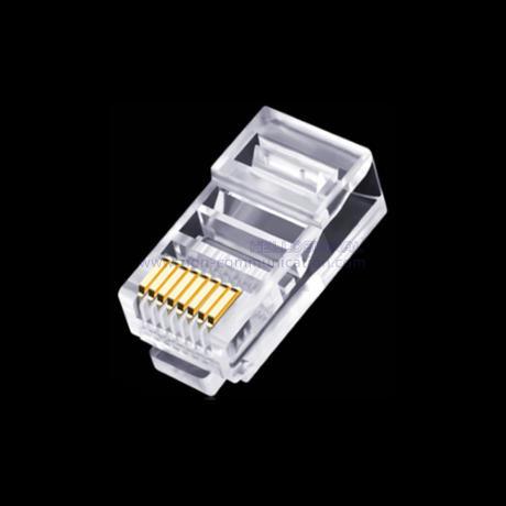 Cat5E UTP 8P8C RJ45 Connector Plug Accessories Zion Communiation