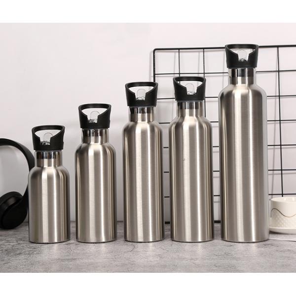 Custom Double Wall Insulated Water Bottle , Reusable Metal Sports Bottle