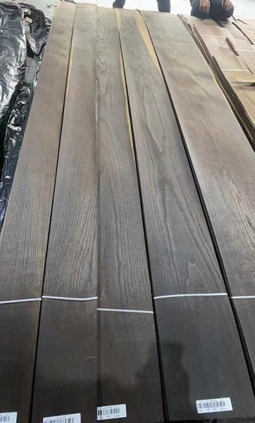 Thick 0.50mm European White Oak Veneer Panel A Grade  Smoked