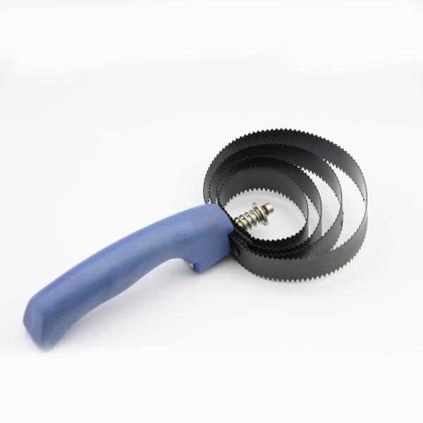 Stainless Steel Spiral Curry Comb 4 Loops Optional Color For Massage Horses
