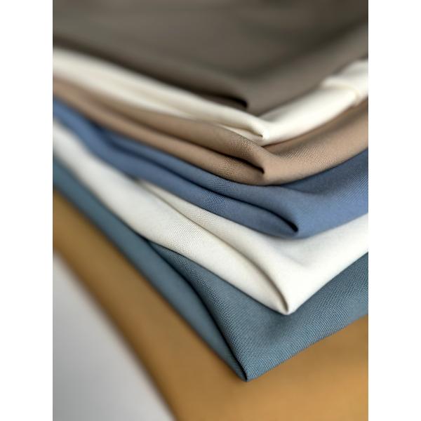 100% Polyester Woven Fabrics for Clothing Dresses Custom Dye Print Bridal Bamboo Textile