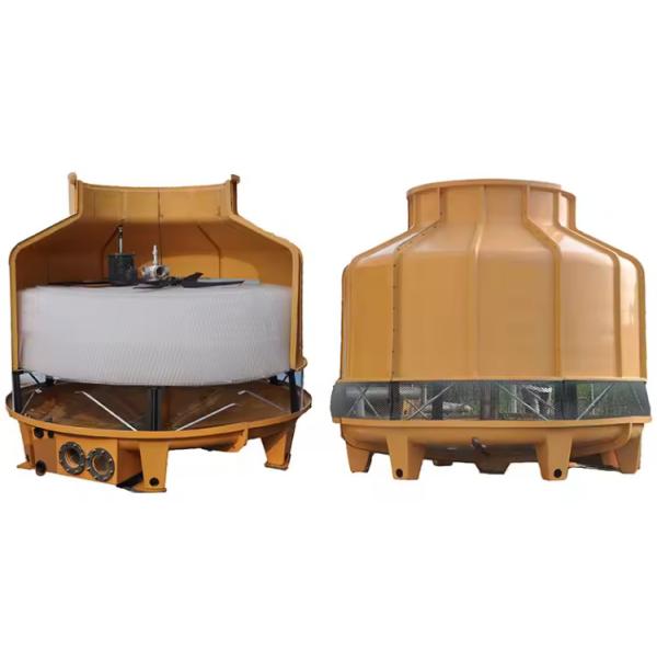 Fiber FRP GRP Round Open Water Cooling Tower Circular FRP Open Cooling Tower High Capacity