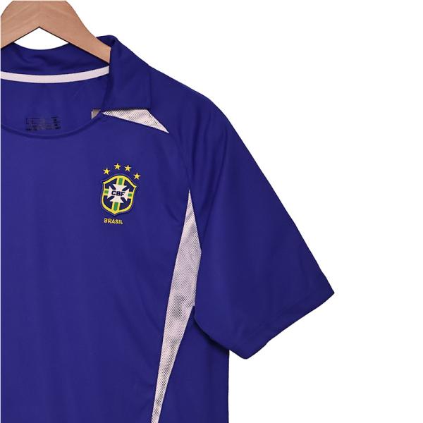 Brésil 2002 Coupe du monde hors du jeu Jersey de haute qualité Réplique personnalisée