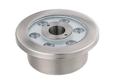 Stainless Steel DC24V LED Fountain Light IP68 Waterproof Color Changing