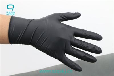 As luvas descartáveis do nitrilo Stretchable resistente do óleo usam-se para a transformação de produtos alimentares