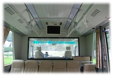 Professional 14 Seat International Airport Bus Electric Bus With IATA Standard