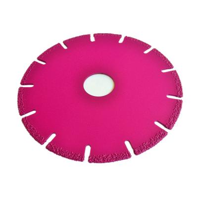 O bom vácuo do olhar 5inch 125×1.4/2.2×5×22.23×15T soldou o mármore plástico cerâmico da pedra de Diamond Grinding Cutting Disc For