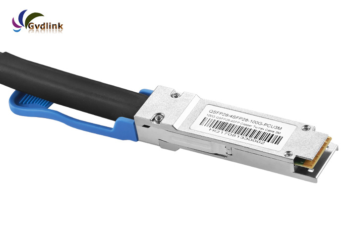 кабель QSFP-4SFP25G-CU1M присоединения 1m Twinax сразу совместимый