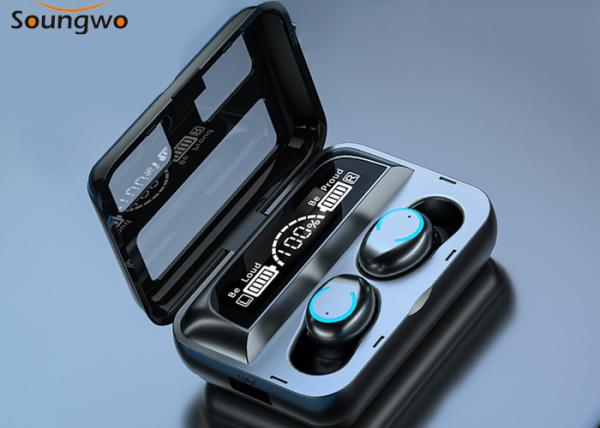 CVC8.0 Touch Control Bluetooth Earphone Binaural Call IPX7 Noise Canceling