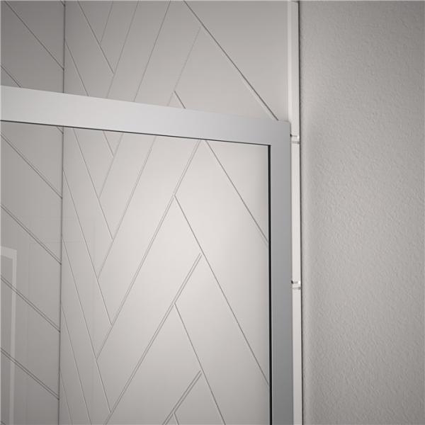 Convenient 6mm Tempered Glass Shower Enclosures 100x1950mm
