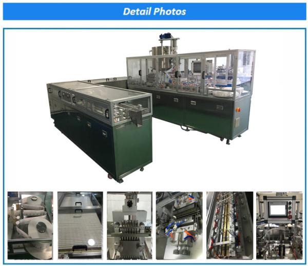 High Accuracy Suppository Filling And Sealing Machine Automatic Torpedo Type