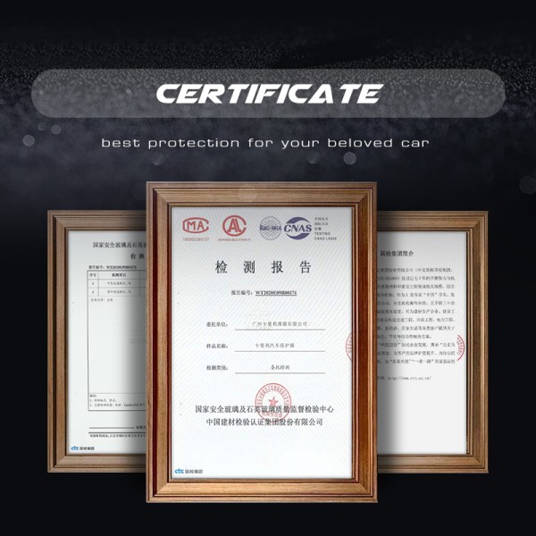 Good Quality Anti Scratch High Heat Insulation Hot Selling Tpu Glass armor Tpu Windshield Film HD armor Windshield Film