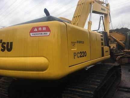 2008 anos 22T usaram a aprovação do CE da velocidade máxima da máquina escavadora 5km/H de KOMATSU PC220 6