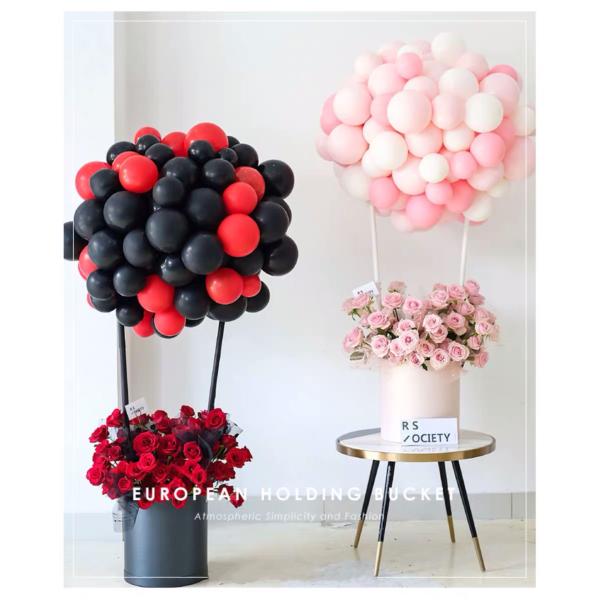 3 мм толщины индивидуальный логотип Розовое золото штампованный круглый цветочный подарочный ящик с крышкой и ручкой