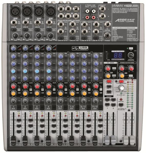 Stage Mixer Professional Perfect  Mixing Console 12 Channel X1622USB