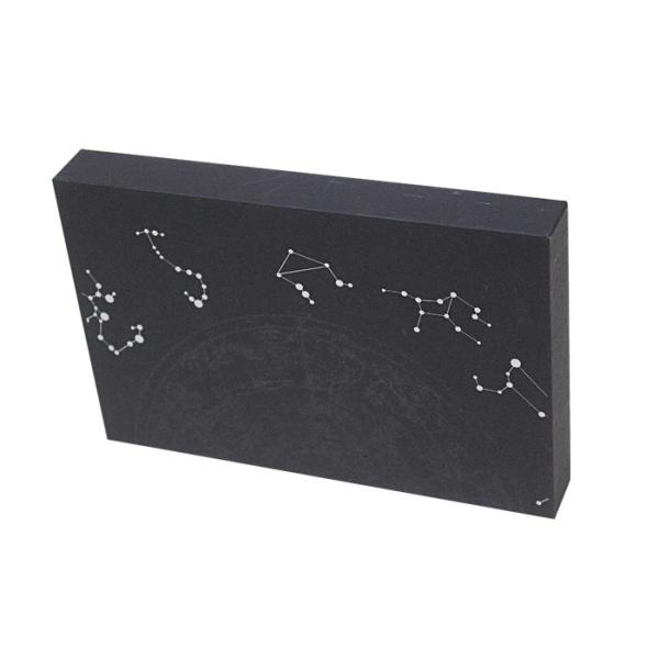 OEM Cardboard Packaging Box , Rigid Set Up Gift Boxes UV Coating Black