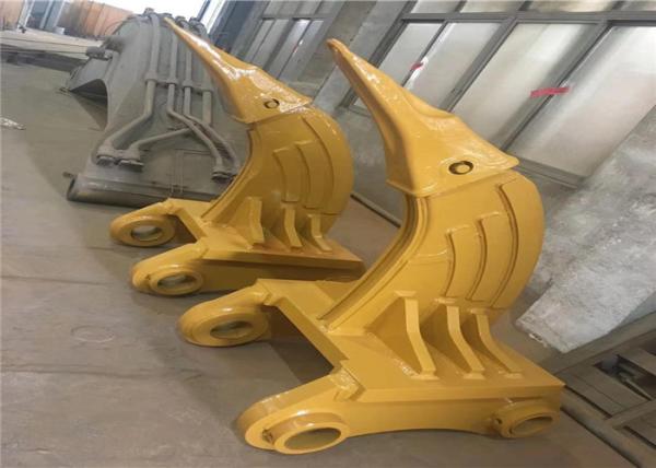 Heavy Duty Teeth Excavator Root Ripper Hitachi Excavator Attachments For Hard Rocks