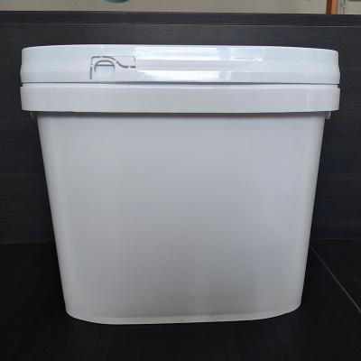 Leak Proof Snap On Lid Square Plastic Buckets For Sale For Convenient Indoor / Outdoor Storage