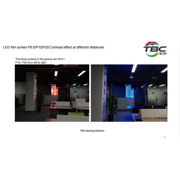 P20 SMD 2121 Прозрачный светодиодный дисплей IP65
