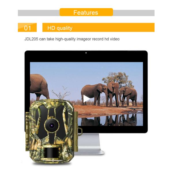 1080p 20mp Mini Wildlife Camera , IP65 Outdoor Trail Camera