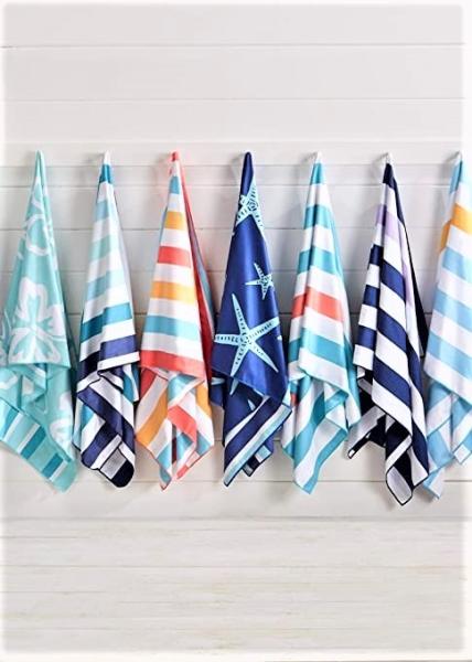 50''X60'' Microfiber Fitness Towel , Microfiber Sand Free Beach Towel